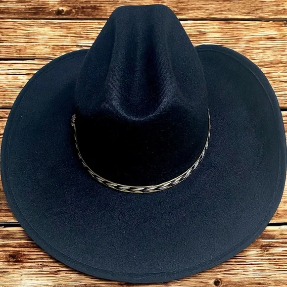 Cody James Kids Black Cowboy Hat - Picture 2 of 5